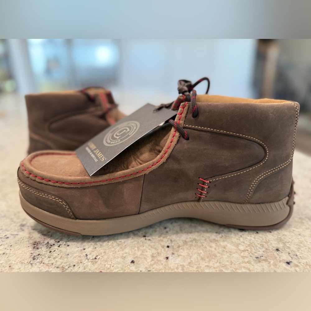 CODY JAMES MEN'S WALLABEE MOC TOE WORK SHOES - COMPOSITE TOE  “NWT”
